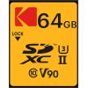 imageKodak 128GB UHSII U3 V90 Ultra Pro SDXC Memory Card  Up to 3000MBs Read Speed and 270MBs Write Speed64 GB