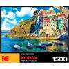 imageRoseArt  Kodak Premium  Cinque Terre Riomaggiore Village Italy  1500 Piece Jigsaw Puzzle for AdultsCinque Terra