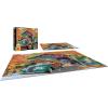 imageRoseArt  Kodak Premium Cork  Covered Bridge  1000 Piece Jigsaw Puzzle for AdultsCovered Bridge