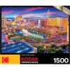 imageRoseArt  KodakPremium  Las Vegas Strip  1500 Piece Jigsaw Puzzle for AdultsLast Vegas Strip