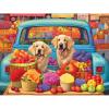 imageRoseArt  Kodak Premium  Puppies on a Picnic  350 Piece Jigsaw Puzzle for AdultsPickup Pups