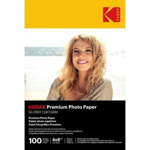 imageKODAK Picture Paper Vivid 4quotx6quot 100 count 66lb230gm2 weight 119 mil thickness Vivid color picture paper THIS PRODUCT IS NOT COMPATIBLE WITH THE KODAK DOCK PRINTERquot4 x 6  100 Sheets
