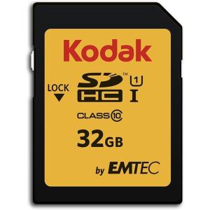 imageKODAK SDHC Card 32GB UHSI U1 V10 Premium up to 85MBs Read Speed for Full HD Video and HighResolution Pictures Compatible with SDHC Standard  EKMSD32GHC10K32GB