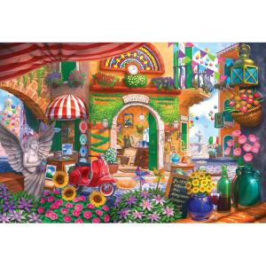 imageRoseArt  Kodak Premium Collector  Little Italian Curiosity Shop  2000 Piece Jigsaw Puzzle for AdultsLittle Italian Curiosity Shop