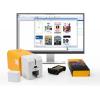 imageKODAK ID200S Photo ID Card Printer Easy to Use Convenient Design Single Sided Color Printing 300x1200dpi EdgetoEdge Printing Automatic Card Feeder
