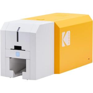 imageKODAK ID200S Photo ID Card Printer Easy to Use Convenient Design Single Sided Color Printing 300x1200dpi EdgetoEdge Printing Automatic Card Feeder