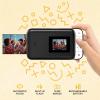 imageKODAK Smile Instant Print Digital Camera  SlideOpen 10MP Camera w2x3 ZINK Printer White YellowBlack