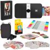 imageKODAK Smile Instant Print Digital Camera  SlideOpen 10MP Camera w2x3 ZINK Printer White YellowBlack