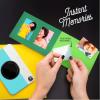 imageKodak PRINTOMATIC Digital Instant Print Camera Light Blue Full Color Prints On Zink 2x3 StickyBacked Photo Paper  Print Memories Instantly