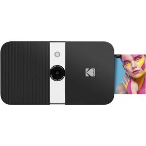 imageKODAK Smile Instant Print Digital Camera  SlideOpen 10MP Camera w2x3 ZINK Printer White YellowBlack