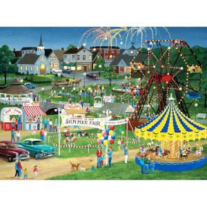 imageRoseArt  Kodak Premium Light Up  Country Fair  500 Piece Jigsaw Puzzle for AdultsCountry Fair