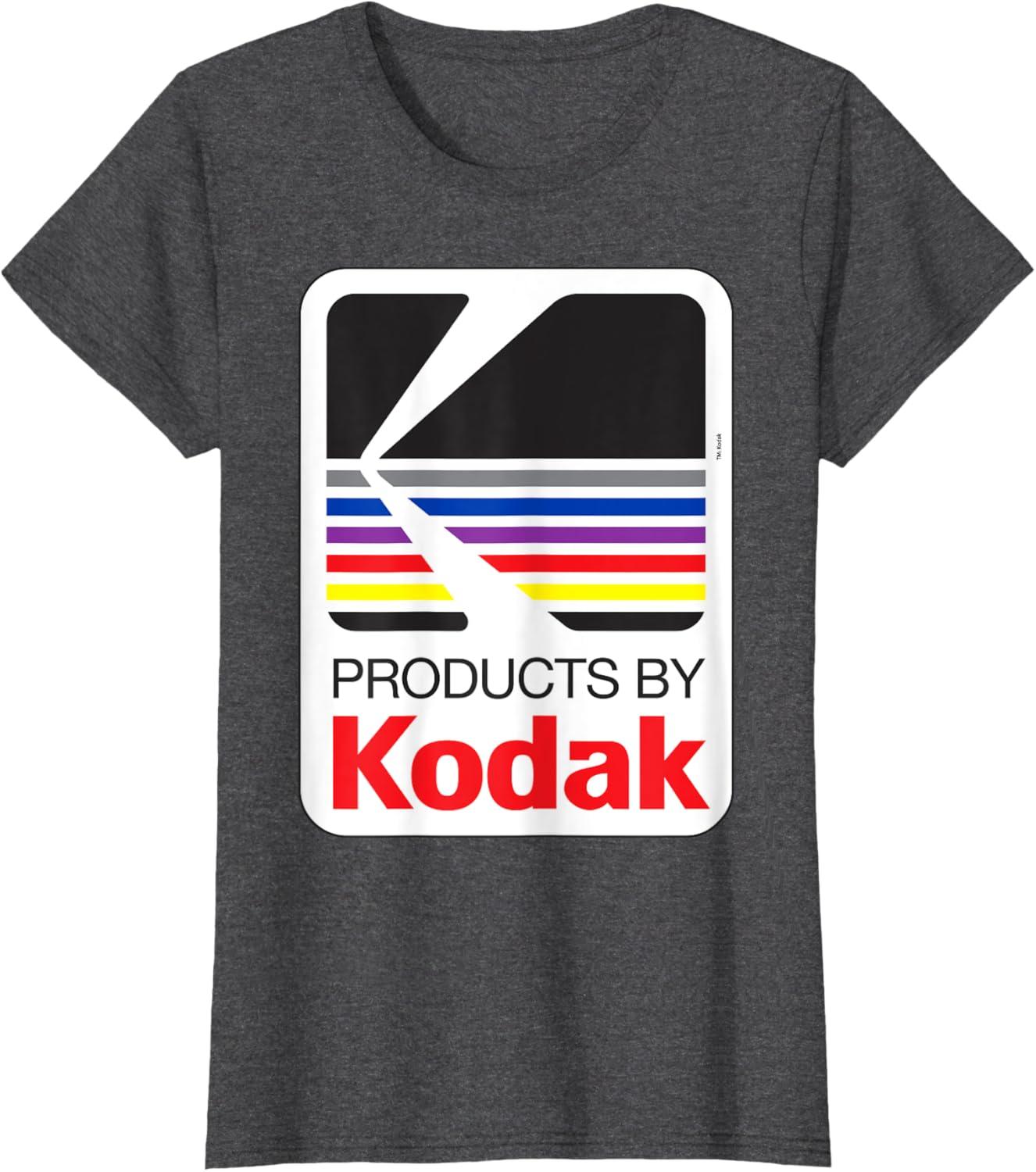 imageProducts By Kodak Vintage Logo TShirtDark Heather Grey