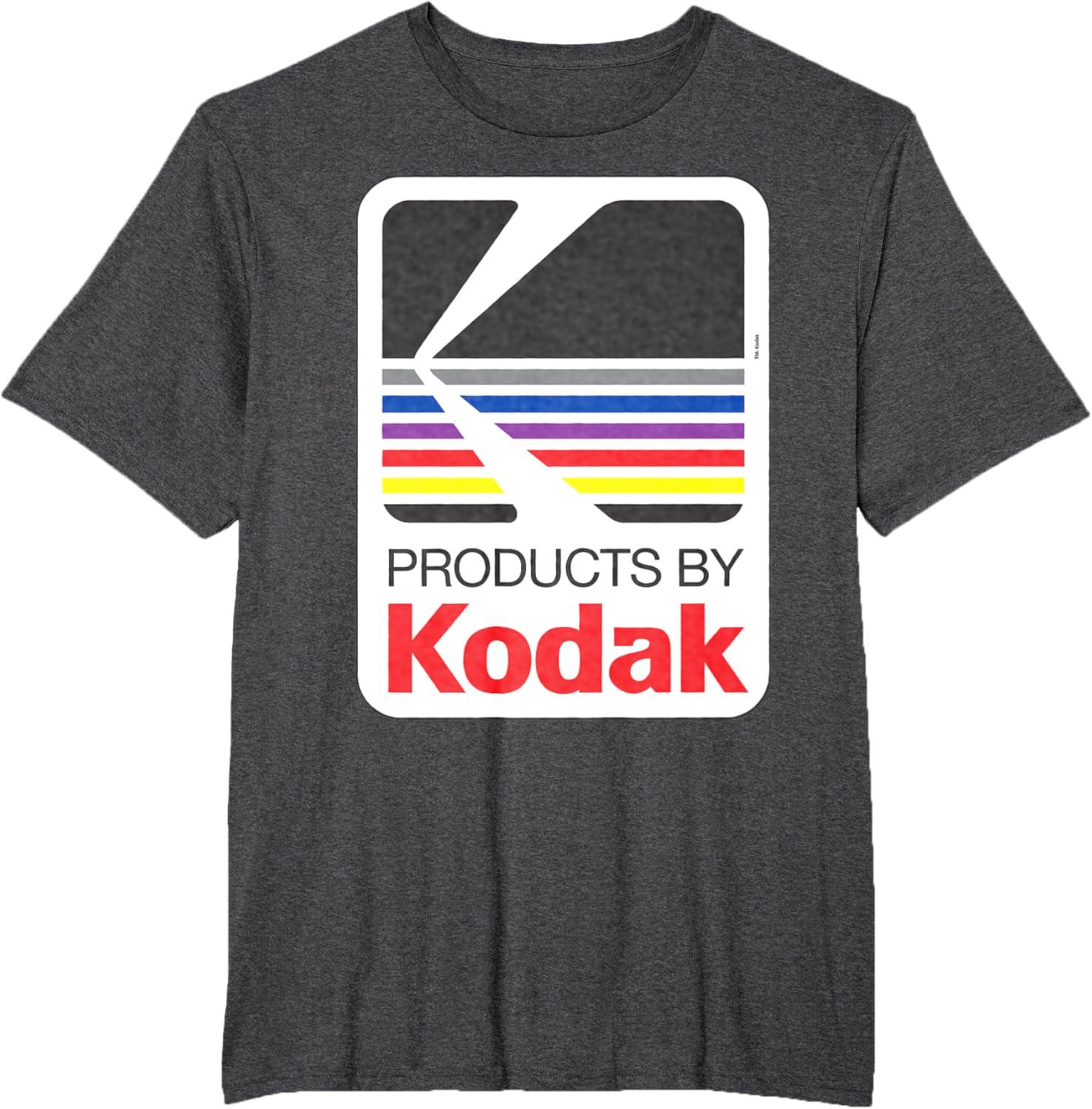 imageProducts By Kodak Vintage Logo TShirtDark Heather Grey