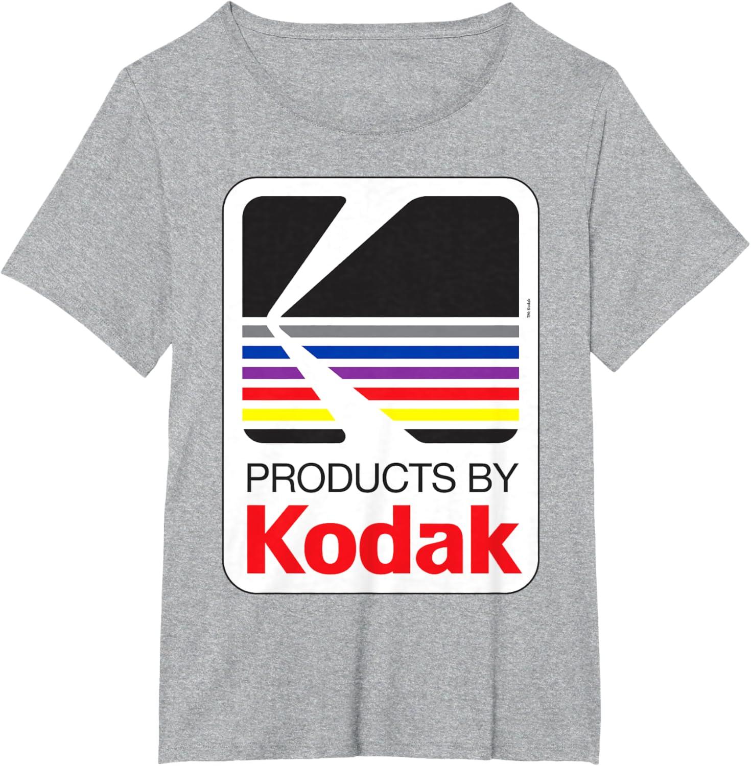 imageProducts By Kodak Vintage Logo TShirtHeather Grey