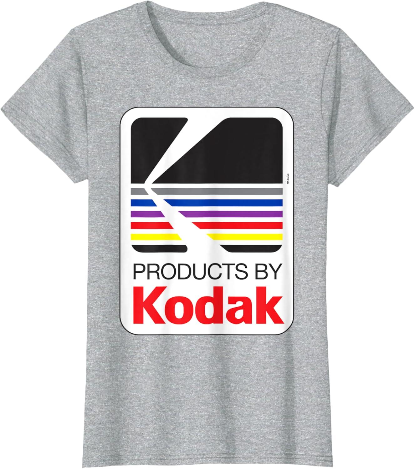 imageProducts By Kodak Vintage Logo TShirtHeather Grey
