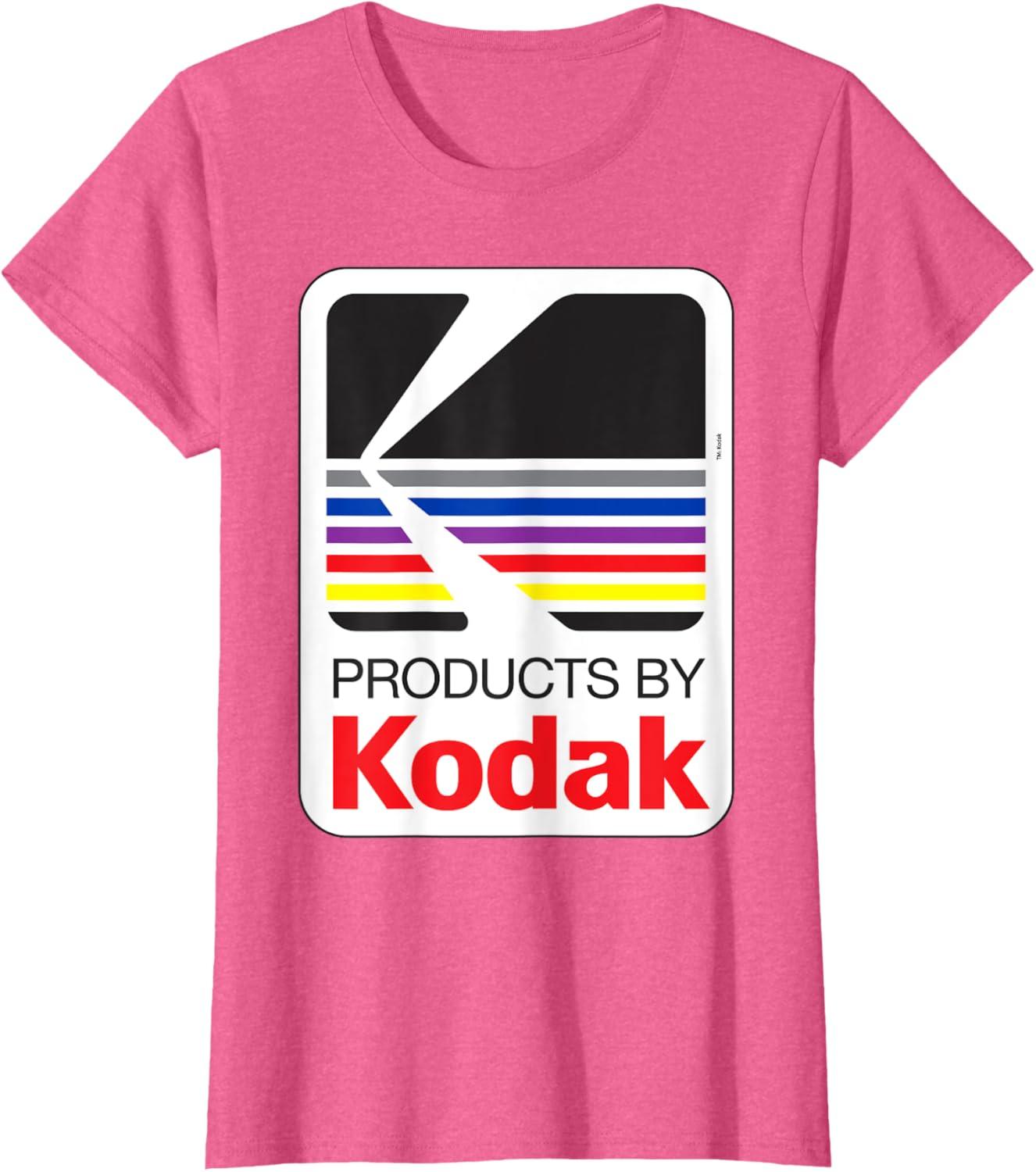 imageProducts By Kodak Vintage Logo TShirtPink Heather