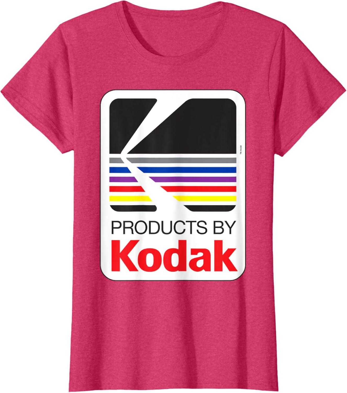 imageProducts By Kodak Vintage Logo TShirtRed Heather