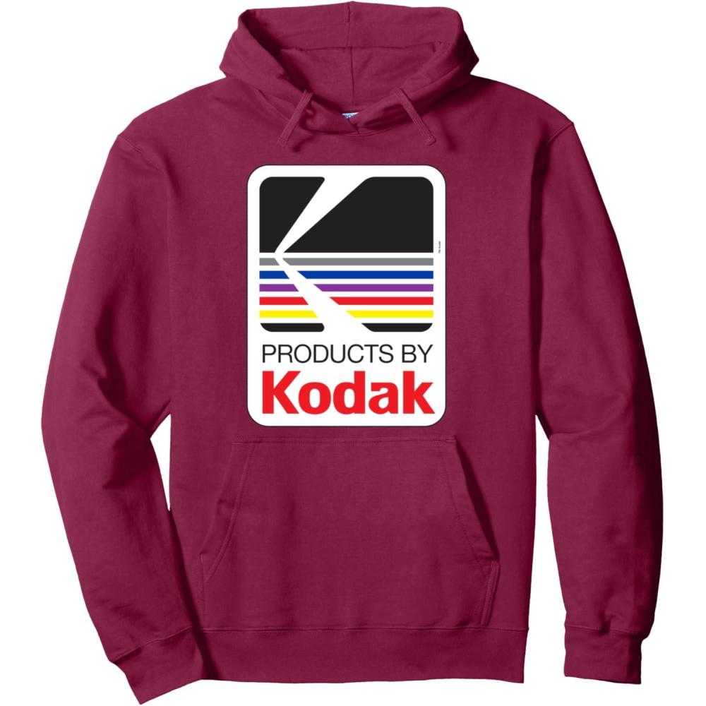 imageProducts by Kodak Vintage Logo Pullover HoodieBurgundy
