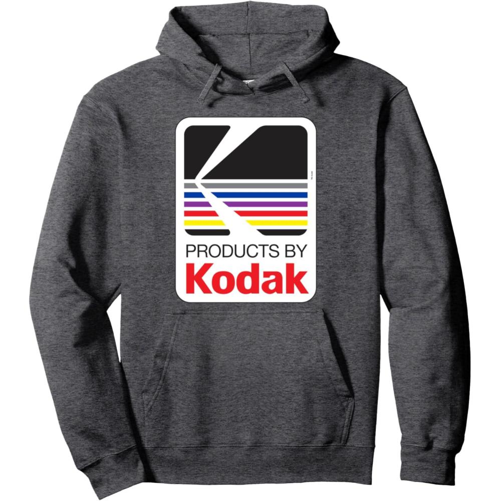 imageProducts by Kodak Vintage Logo Pullover HoodieDark Heather Grey