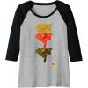 imageKODAK M7 Movie Camera Art Raglan Baseball TeeBlackAthletic Heather