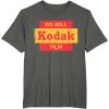 imageVintage We Sell Kodak Film Retail sign design TShirtAsphalt Grey