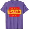 imageVintage We Sell Kodak Film Retail sign design TShirtPurple Heather