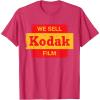 imageVintage We Sell Kodak Film Retail sign design TShirtRed Heather