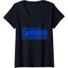imageWomens Ektachrome Film Vintage Logo VNeck TShirtBlack