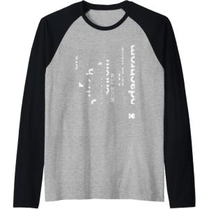 imageKODAK Kodachrome Art White Raglan Baseball TeeBlackAthletic Heather