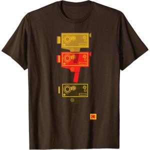imageKODAK M7 Movie Camera Art TShirtBrown