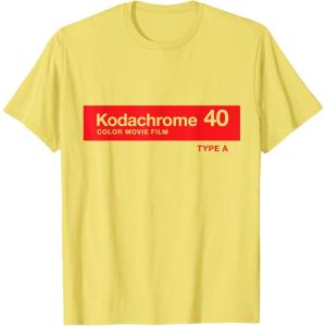 imageKodak Kodachrome 40 TShirtLemon Yellow