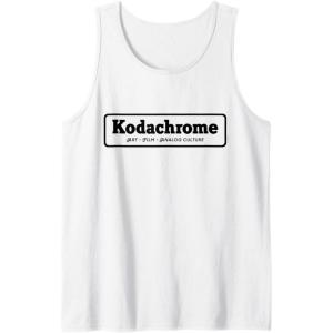 imageKodak Kodachrome Logo Design Tank Top UnisexAdult shirt