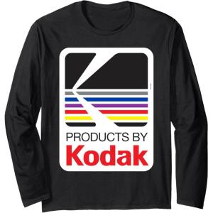 imageProducts By Kodak Vintage Logo Long Sleeve TShirtBlack