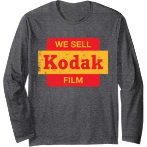 imageVintage We Sell Kodak Film Retail sign design Long Sleeve TShirtDark Heather Grey