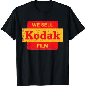imageVintage We Sell Kodak Film Retail sign design TShirtBlack