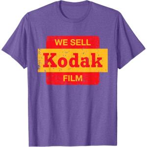 imageVintage We Sell Kodak Film Retail sign design TShirtPurple Heather