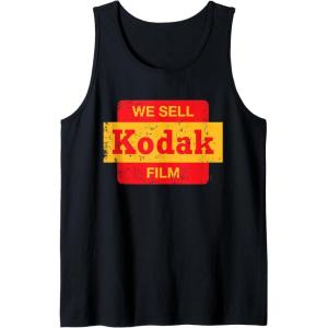 imageVintage We Sell Kodak Film Retail sign design Tank TopBlack