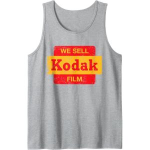 imageVintage We Sell Kodak Film Retail sign design Tank TopHeather Grey