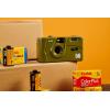 imageKodak M35 35mm Film Camera Reusable Focus Free Easy to use Build in Flash and Compatible with 35mm Color Negative or BampampW Film Film and Battery NOT Included Olive Green