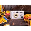 imageReusable Kodak M38 35mm Film Camera Powerful Flash and Heavier for Better Stability Load Film Roll Easier Compatible with 35mm Color Negative or BampampW Film Film and Battery NOT Included White
