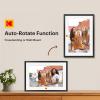 imageKODAK 101 Inch WiFi Digital Picture Frame1280x800 HD IPS Touch Screen Electronic Smart Photo Frame with 32 GB Memory AutoRotate Instantly Share PhotosVideos AnywhereBlackwhite Frame