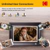 imageKODAK 101 Inch WiFi Digital Picture Frame1280x800 HD IPS Touch Screen Electronic Smart Photo Frame with 32 GB Memory AutoRotate Instantly Share PhotosVideos AnywhereBlackWood