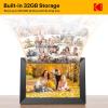 imageKODAK 101 Inch WiFi Digital Picture Frame1280x800 HD IPS Touch Screen Electronic Smart Photo Frame with 32 GB Memory AutoRotate Instantly Share PhotosVideos AnywhereBlack Frame