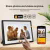 imageKODAK 101 Inch WiFi Digital Picture Frame1280x800 HD IPS Touch Screen Electronic Smart Photo Frame with 32 GB Memory AutoRotate Instantly Share PhotosVideos AnywhereBlackwhite Frame