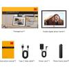imageKODAK 101 Inch WiFi Digital Picture Frame1280x800 HD IPS Touch Screen Electronic Smart Photo Frame with 32 GB Memory AutoRotate Instantly Share PhotosVideos AnywhereBlackwhite Frame