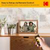 imageKODAK 101 Inch WiFi Digital Picture Frame1280x800 HD IPS Touch Screen Electronic Smart Photo Frame with 32 GB Memory AutoRotate Instantly Share PhotosVideos AnywhereKhakiNO WIFI
