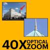 imageKODAK PIXPRO AZ405BK 20MP Digital Camera 40X Optical Zoom 24mm Wide Angle Lens Optical Image Stabilization 1080P Full HD Video 3quot LCD Vlogging Camera BlackRed