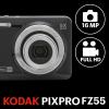 imageKODAK PIXPRO FZ55BL 16MP Digital Camera 5X Optical Zoom 28mm Wide Angle 1080P Full HD Video LiIon Battery 27quot LCD Vlogging Camera BlueBlack
