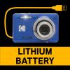 imageKODAK PIXPRO FZ55BL 16MP Digital Camera 5X Optical Zoom 28mm Wide Angle 1080P Full HD Video LiIon Battery 27quot LCD Vlogging Camera BlueBlue