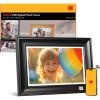imageKODAK 101 Inch WiFi Digital Picture Frame1280x800 HD IPS Touch Screen Electronic Smart Photo Frame with 32 GB Memory AutoRotate Instantly Share PhotosVideos AnywhereBlackWood